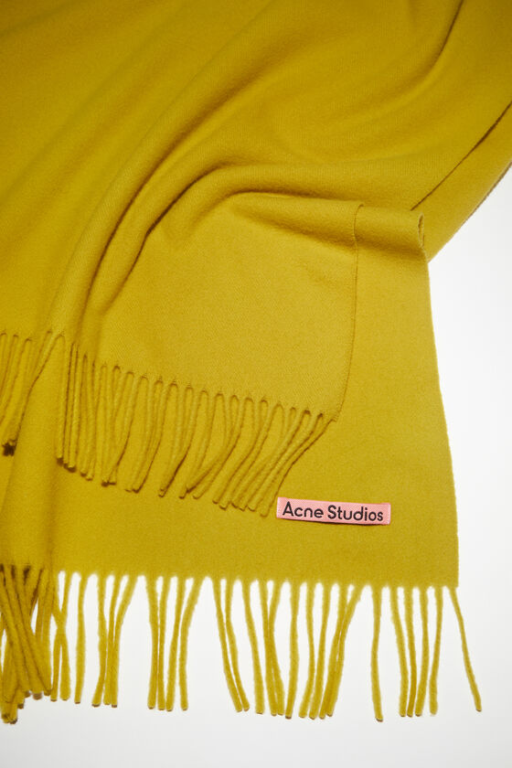 (image for) Classic Fringe wool scarf - oversized